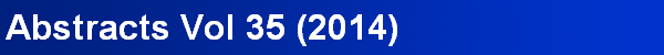 Abstracts Vol 35 (2014)
